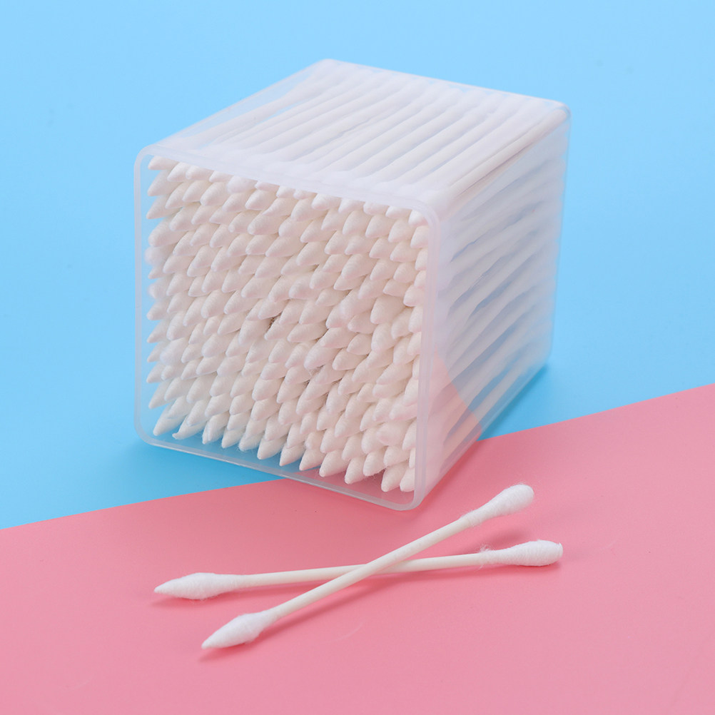 Beauty Makeup Tool - 600 Unidades de Cotonetes de Dupla