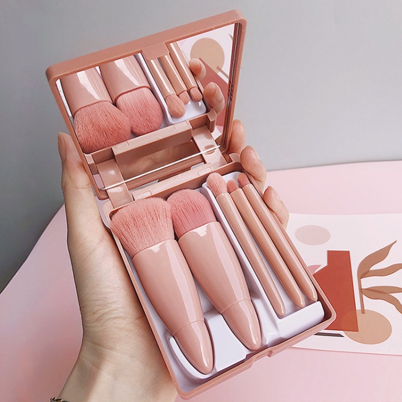 Huda Beauty Makeup Brush Set - Conjunto de Pincéis de Maquiagem Portátil