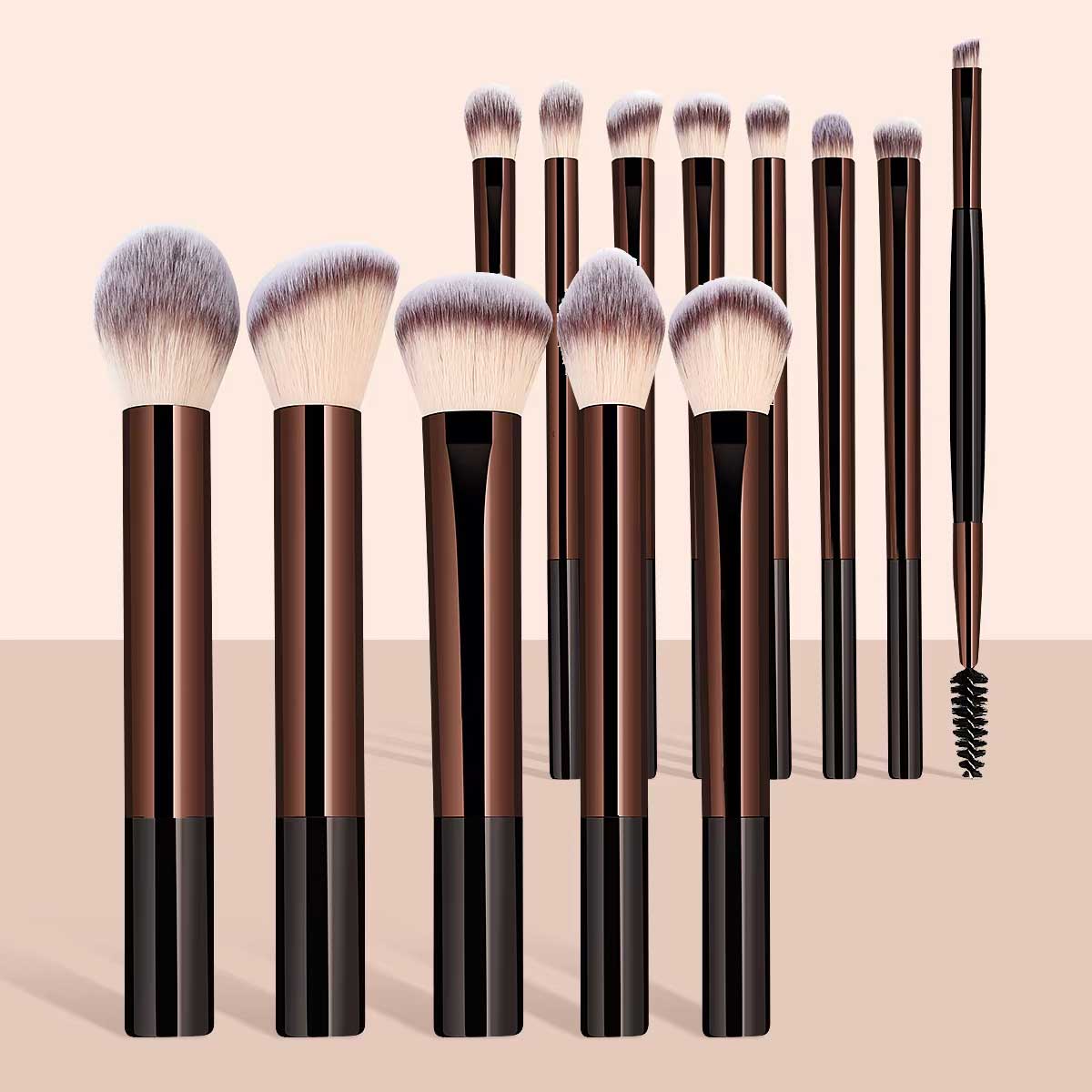 Huda Beauty Makeup Brush Set - Conjunto de 13 Pincéis de Maquiagem: