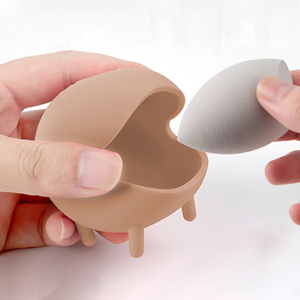 Beauty Makeup Foundation - Estojo de Silicone Premium para Esponja