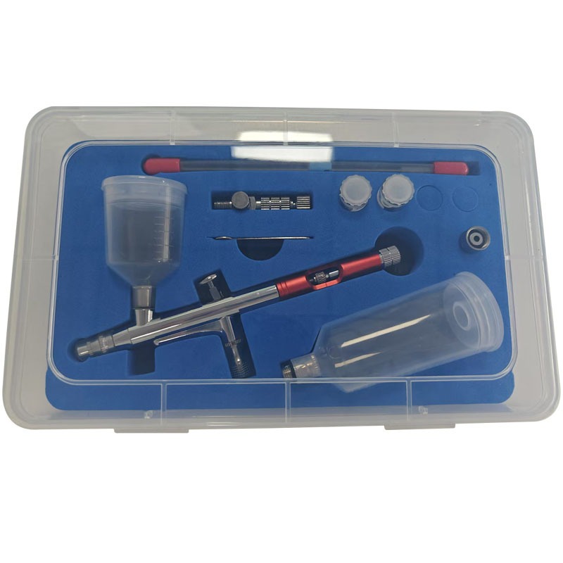 Makeup Beauty Set - Conjunto de Aerógrafo HD131 com Injeção