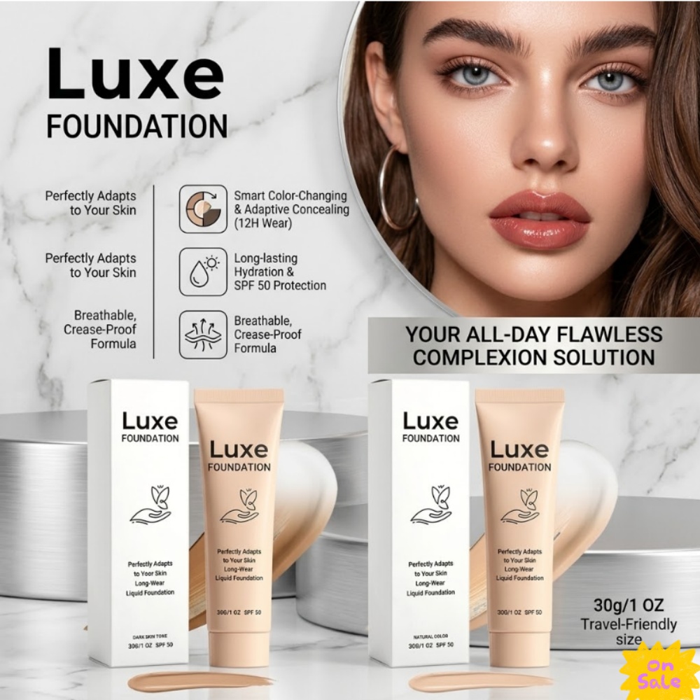 Beauty Makeup Foundation - Base Líquida Mágica que Muda de
