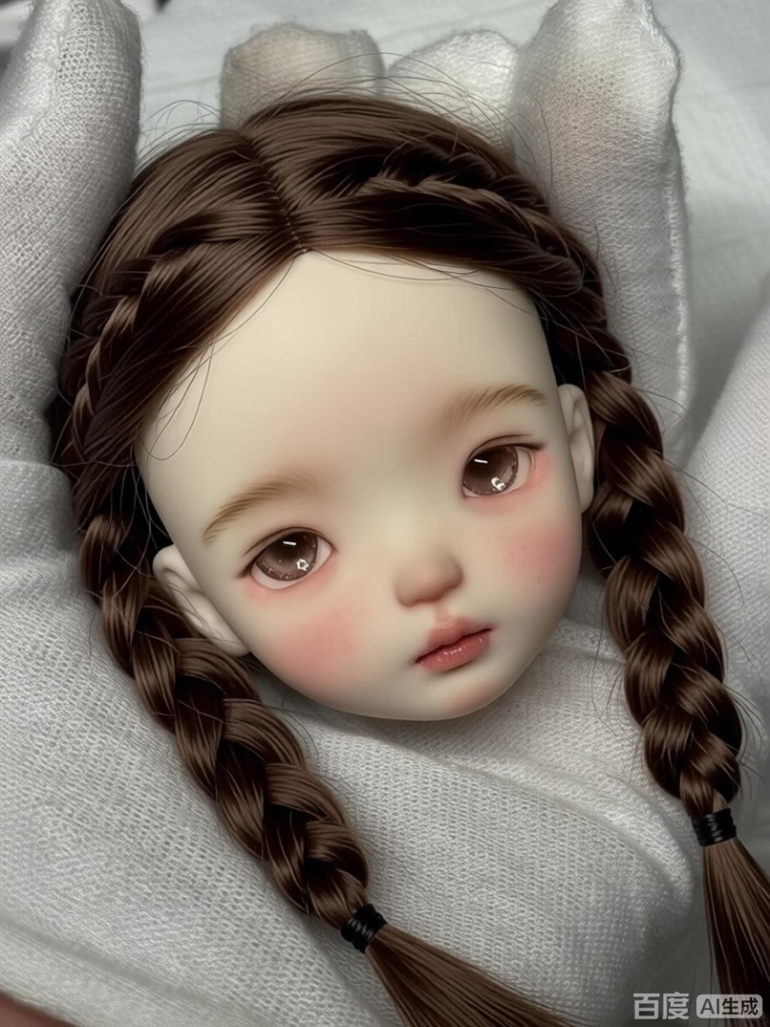 Beauty Makeup For Girl - Cabeça de Boneca BJD SD Escala