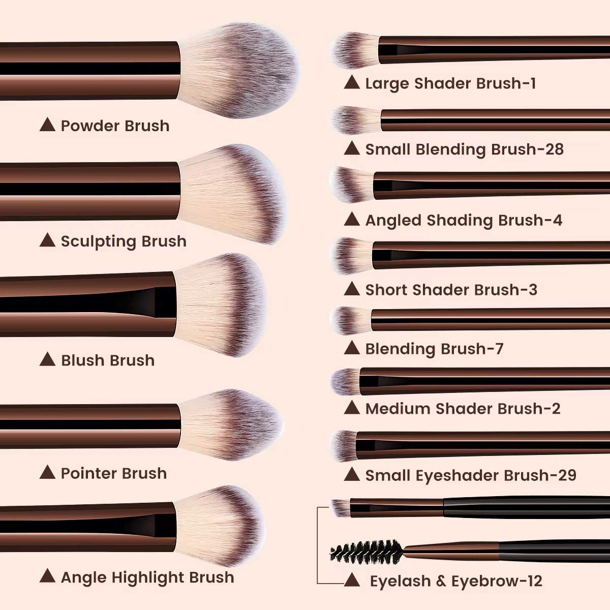 13 pçs conjunto de escova de m - Huda Beauty Makeup Brush Set avaliação e preço