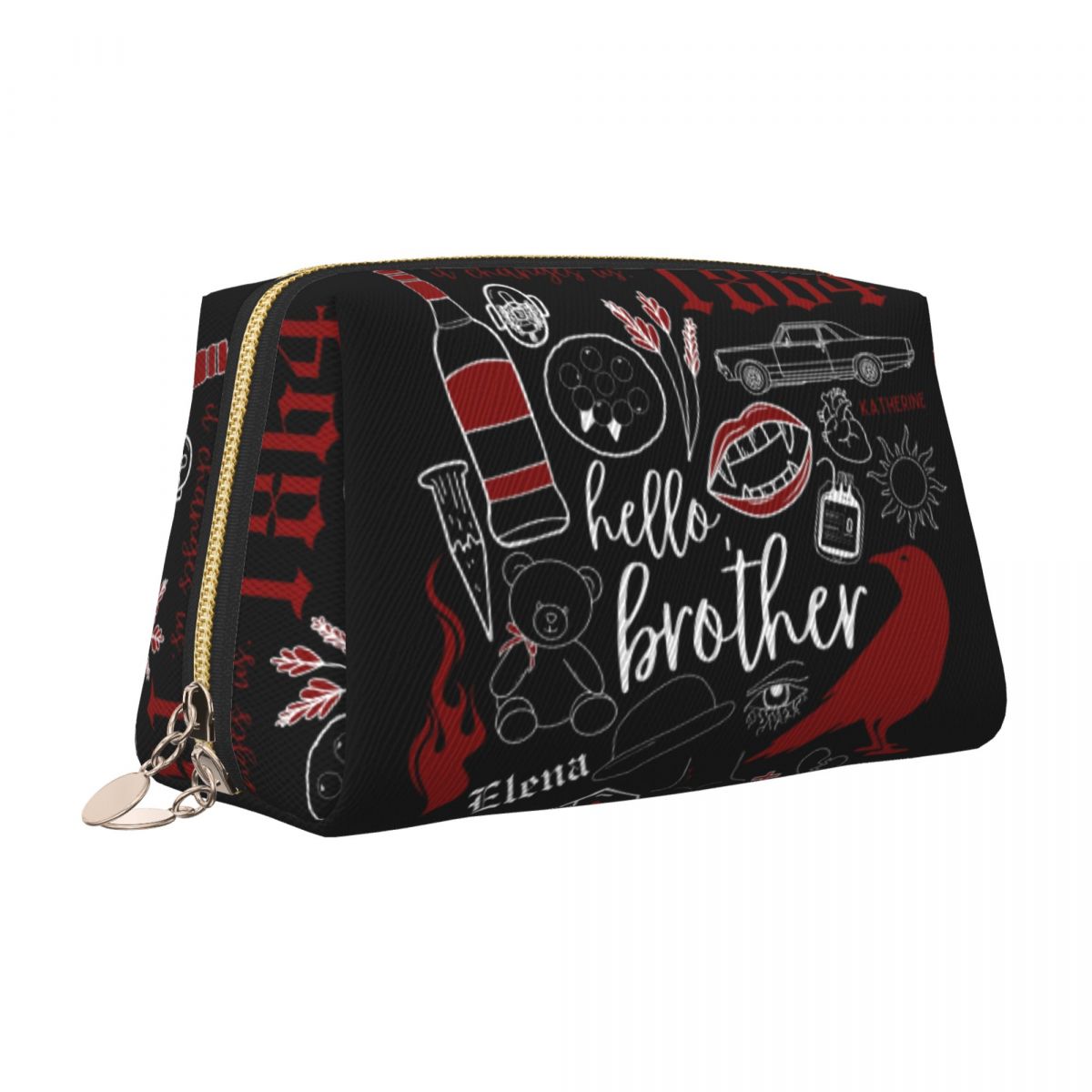 The Vampire Diaries Bolsa de c - Beauty Makeup Diary avaliação e preço