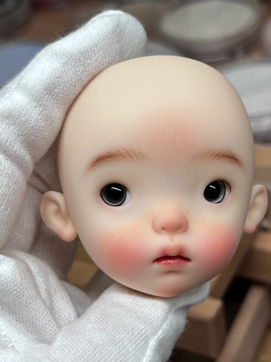 Cabeça de boneca sd bjd escala - Beauty Makeup For Girl avaliação e preço