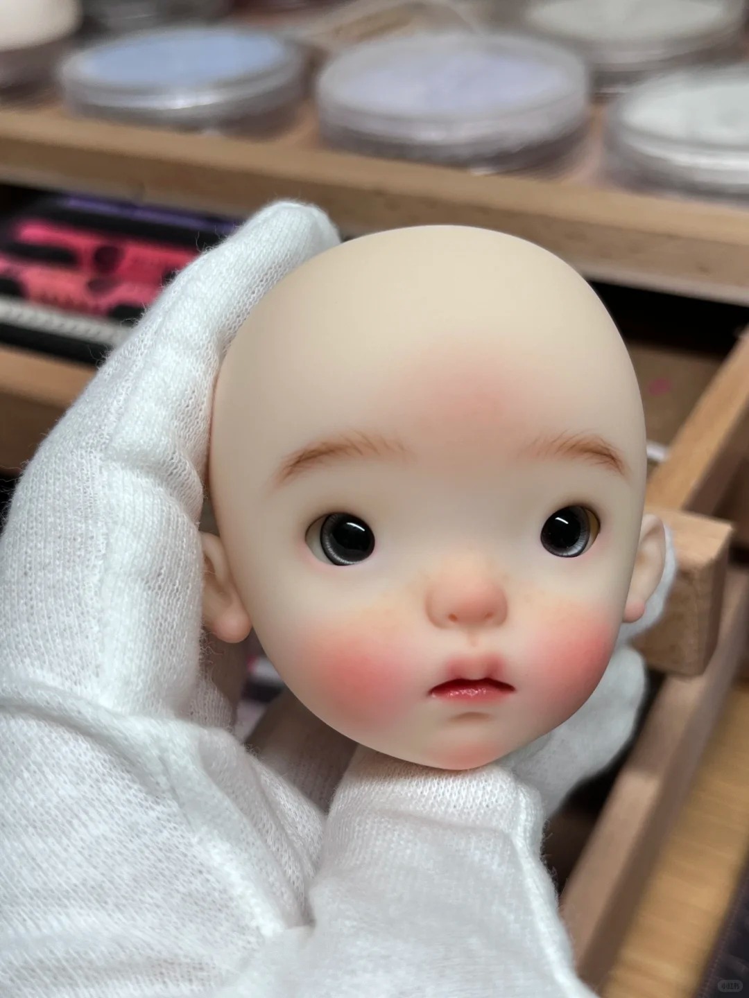 Cabeça de boneca sd bjd escala - Beauty Makeup For Girl avaliação e preço
