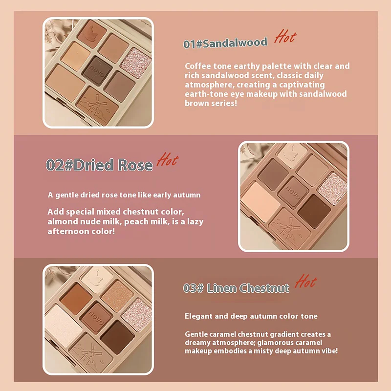 NOVO'S Paleta de Sombras de Oi - Beauty Makeup Novo avaliação e preço