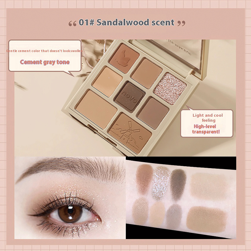 NOVO'S Paleta de Sombras de Oi - Beauty Makeup Novo avaliação e preço