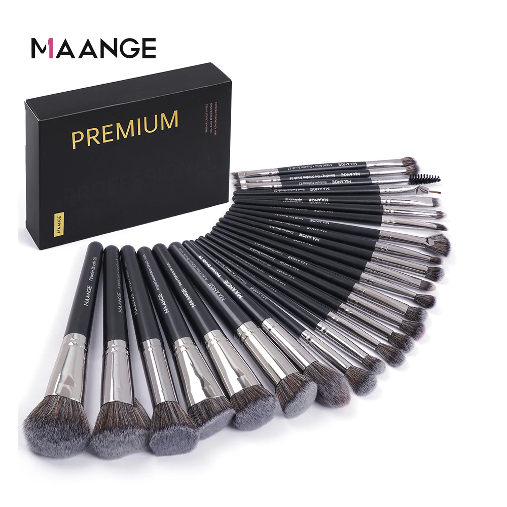 MAANGE-Professional Makeup Bru - Huda Beauty Makeup Brush Set avaliação e preço