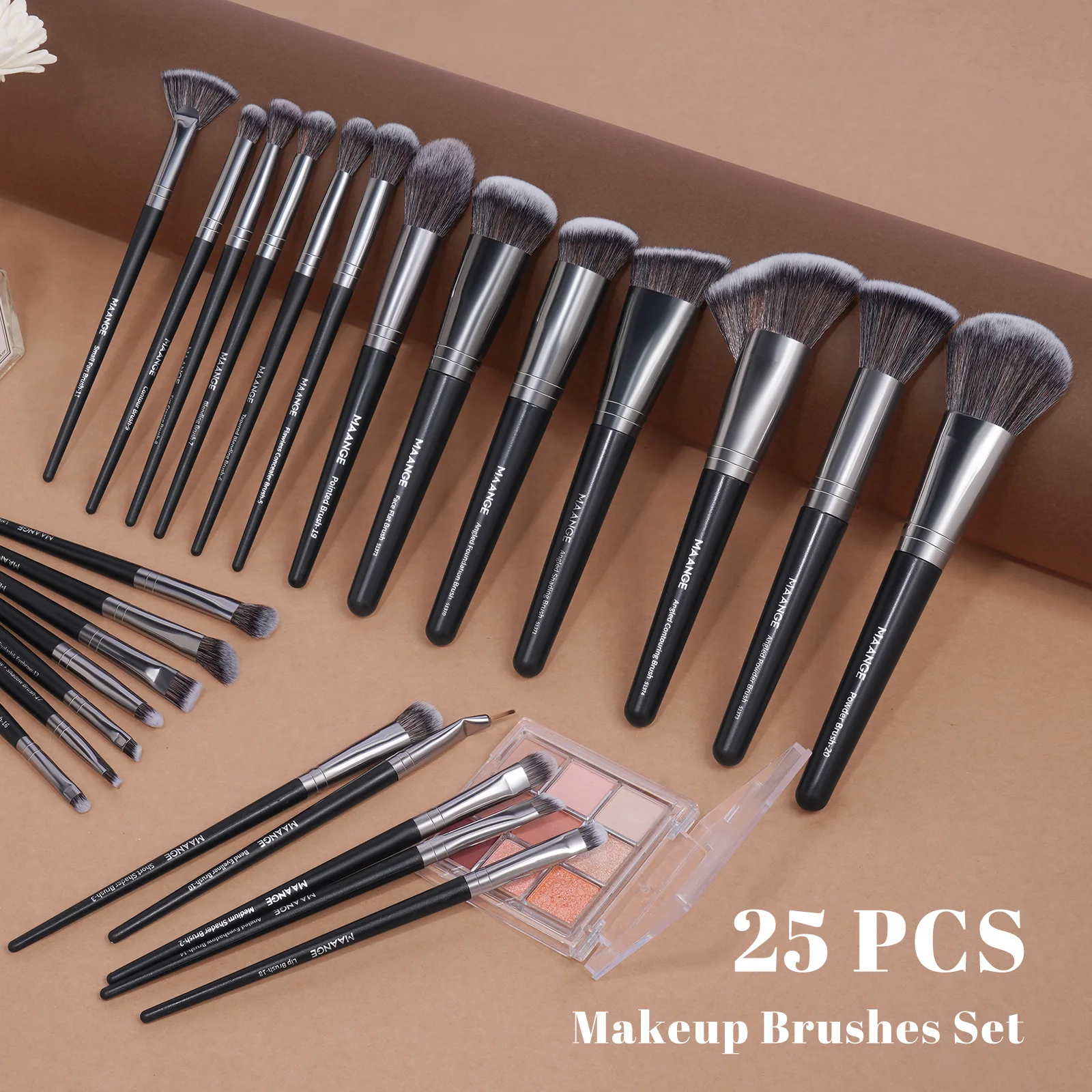 MAANGE-Professional Makeup Bru - Huda Beauty Makeup Brush Set avaliação e preço