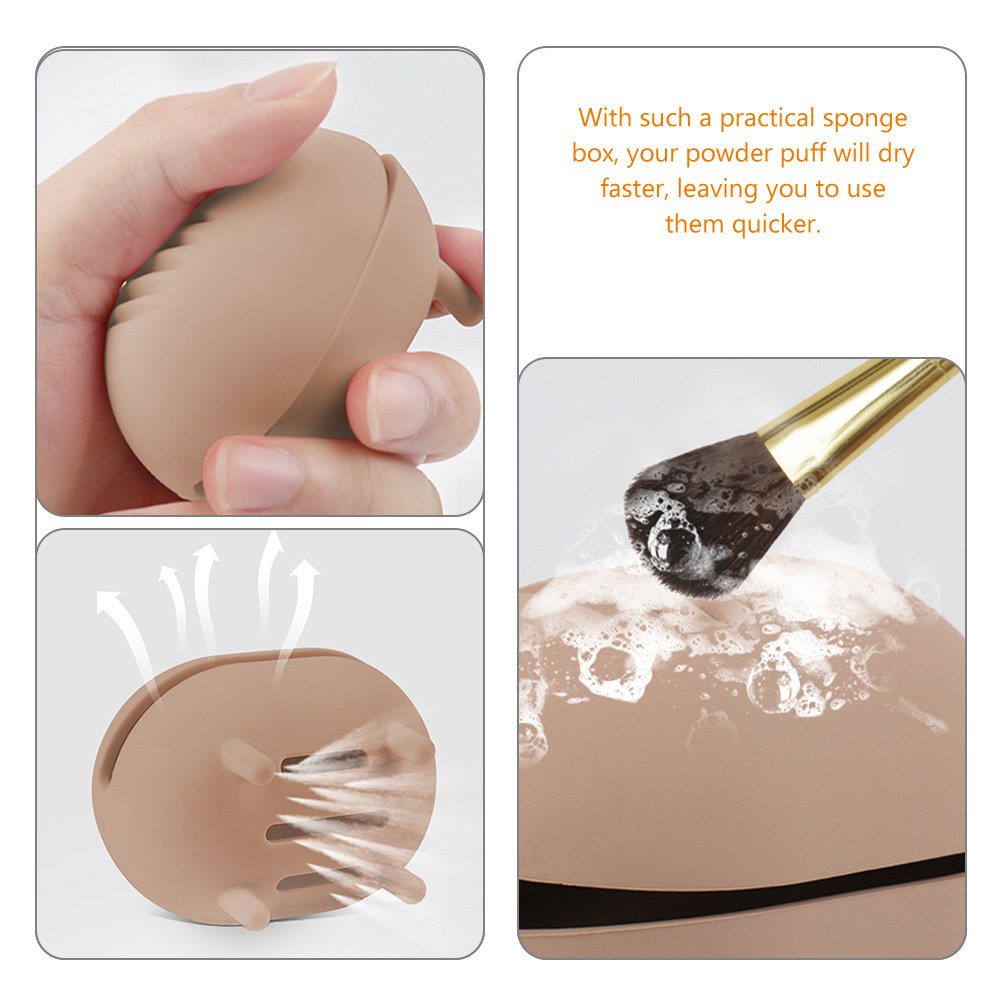 Estojo de Silicone Premium par - Beauty Makeup Foundation avaliação e preço