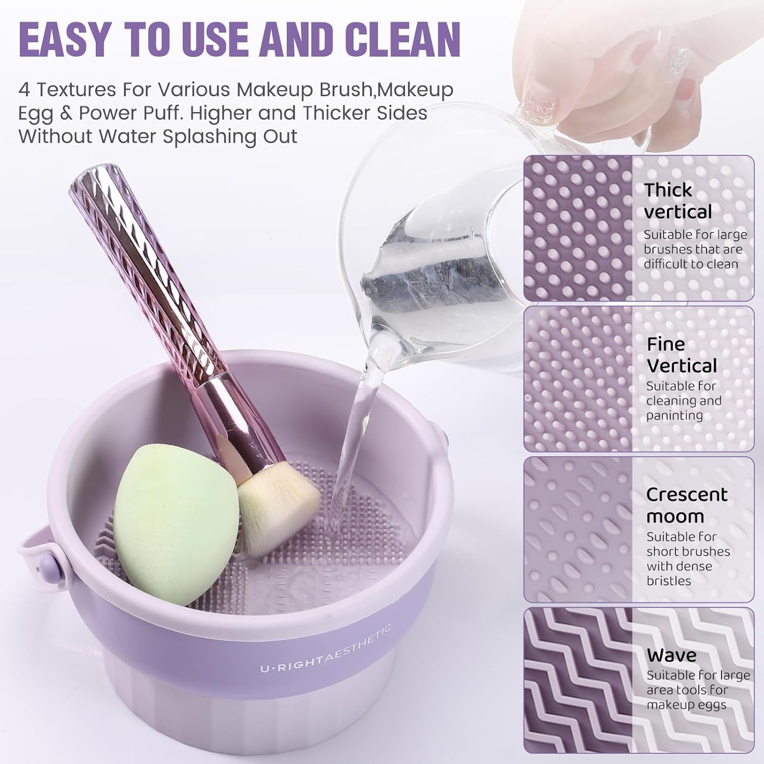Tigela de Limpeza para Pincéis - Makeup Beauty Set avaliação e preço
