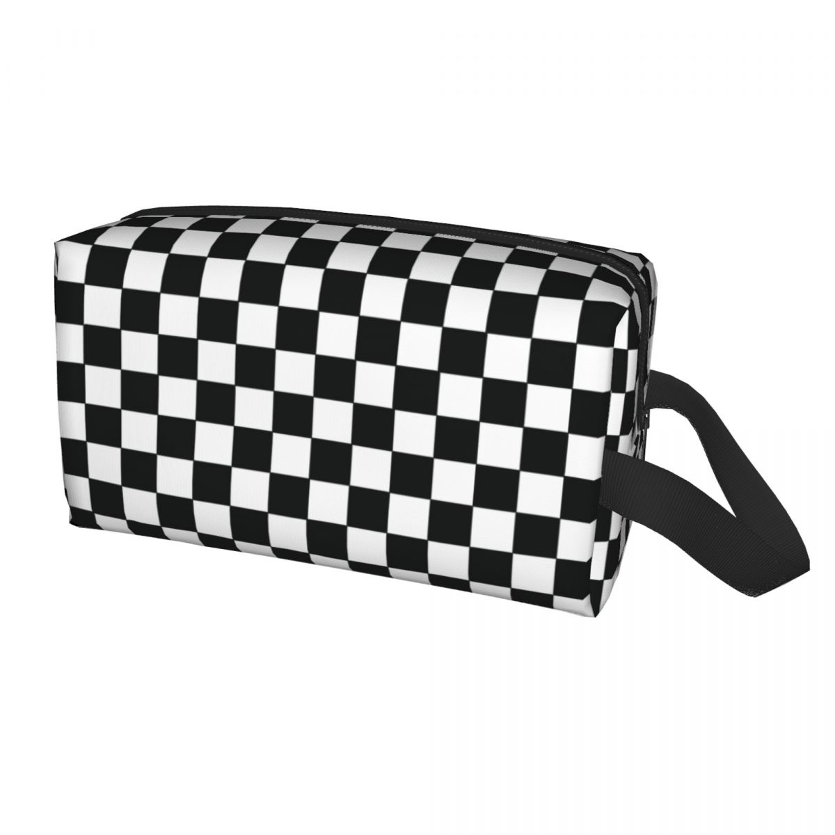 Bolsa cosmética de xadrez femi - Beauty Makeup Games avaliação e preço