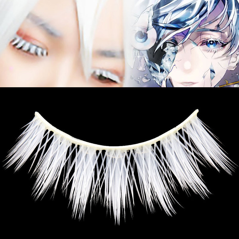 Cosplay 3 pares de seda 3d vis - Beauty Halloween Makeup avaliação e preço