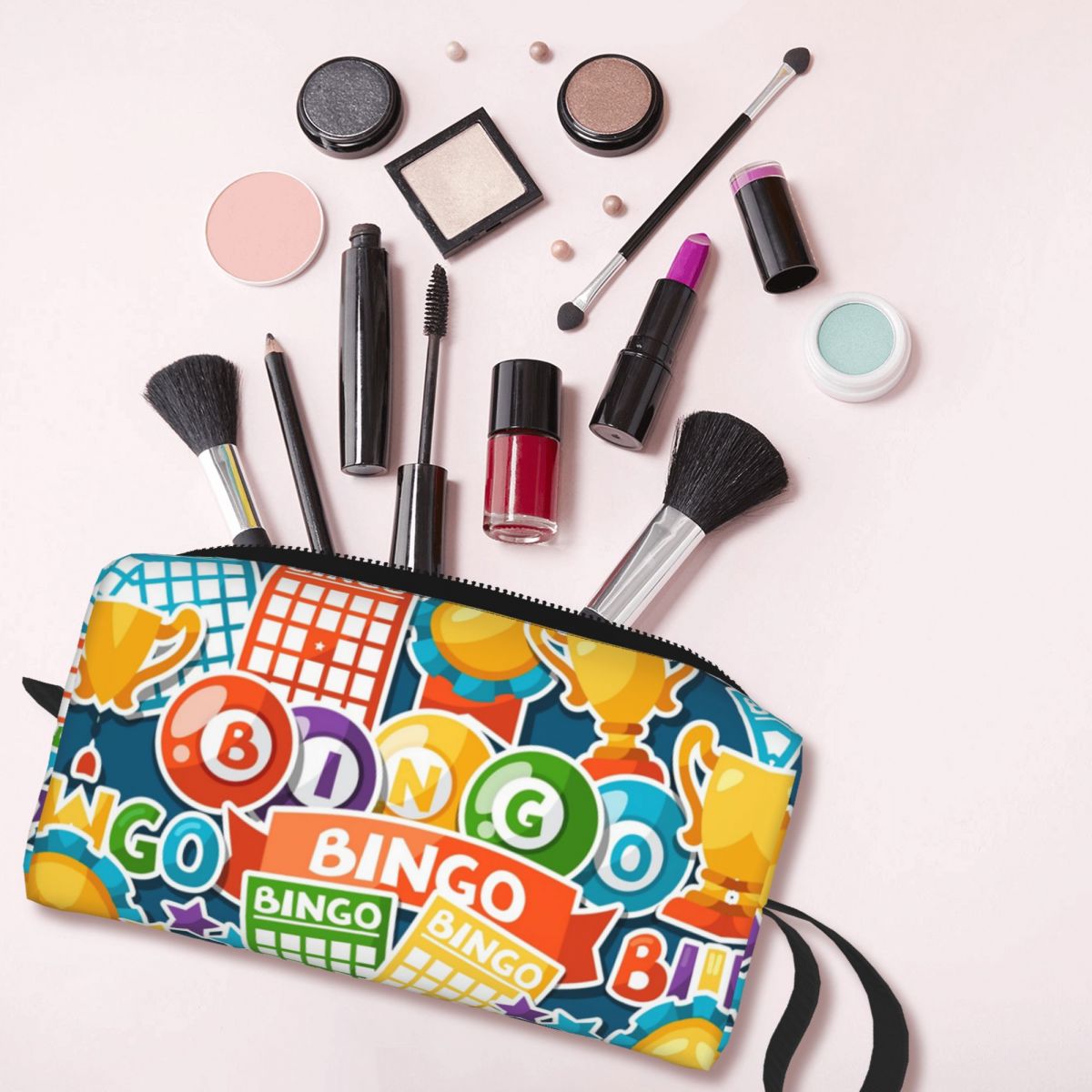 Custom Travel Bingo Paper Game - Beauty Makeup Games avaliação e preço