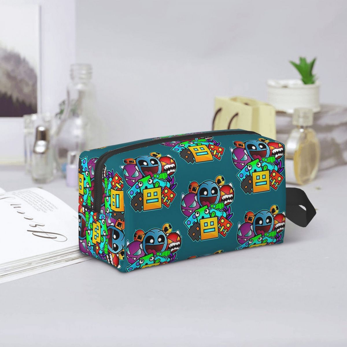Bolsa de maquiagem Geometry Da - Beauty Makeup Games avaliação e preço