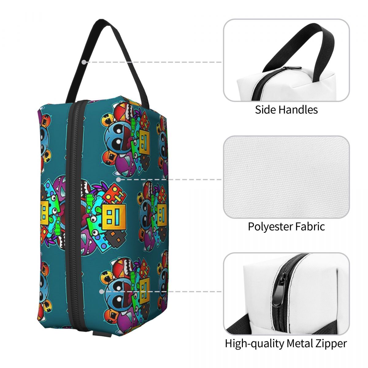Bolsa de maquiagem Geometry Da - Beauty Makeup Games avaliação e preço