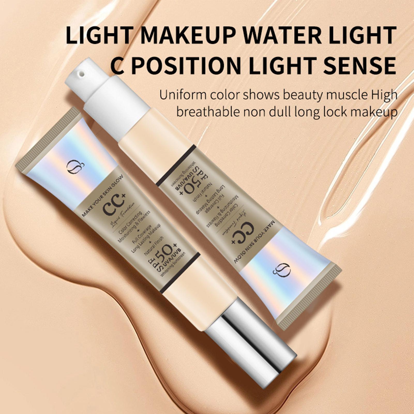 CC Cream Foundation FPS 50 Pro - Beauty Makeup Foundation avaliação e preço