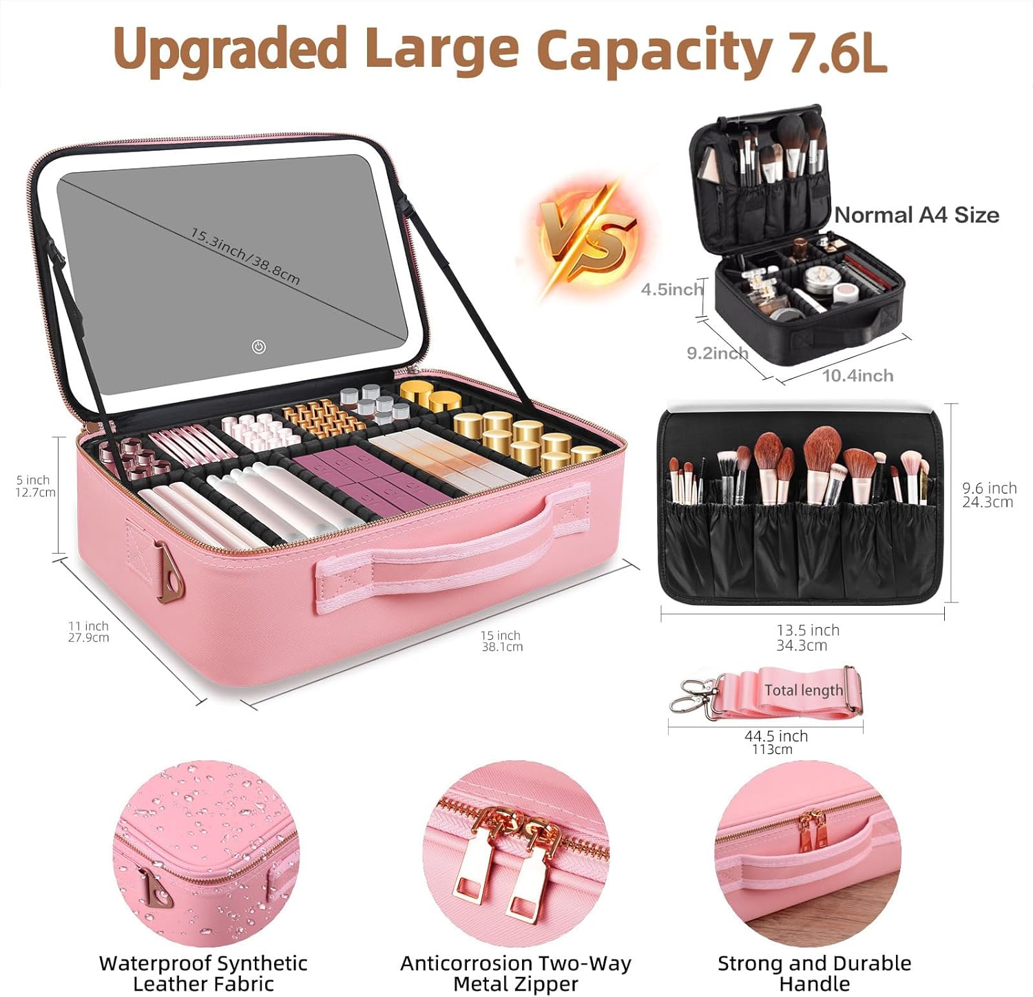 Bolsa de Maquiagem de Grande C - Makeup Organizer avaliação e preço